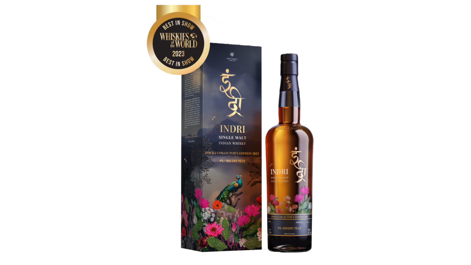 Indri Diwali Collector’s Edition 2023 Named World's Best Whisky at